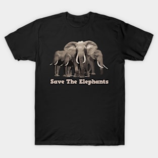 Save The Elephants T-Shirt